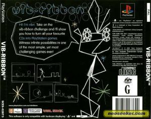 vib-ribbon - Sony PlayStation (SCEE - 1) video game collectible - Main Image 2