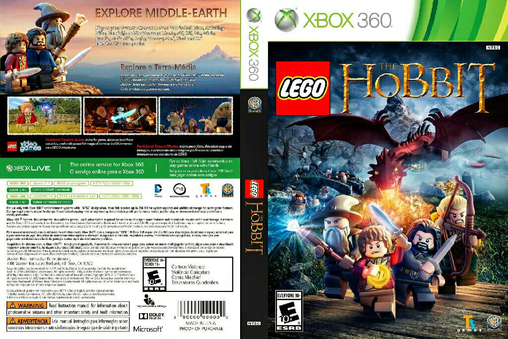 LEGO The Hobbit - Microsoft Xbox One (LEGO / Warners Bros - 1-2) video game collectible - Main Image 2