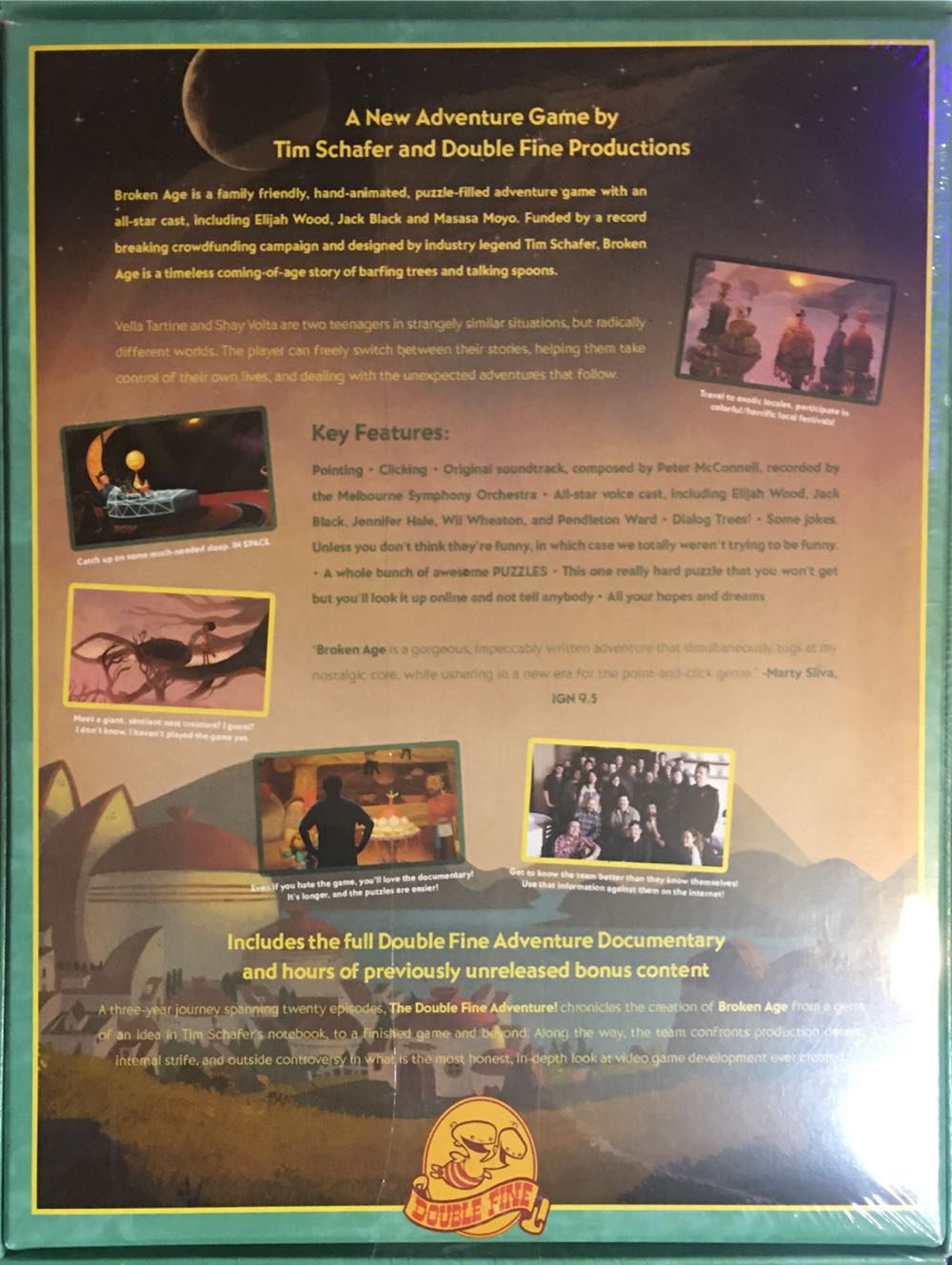 Broken Age - PC (Double Fine Productions - 1) video game collectible - Main Image 2