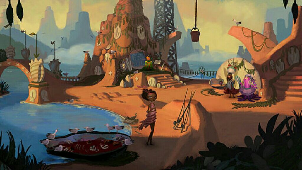 Broken Age - Sony PlayStation 4 (PS4) video game collectible - Main Image 2