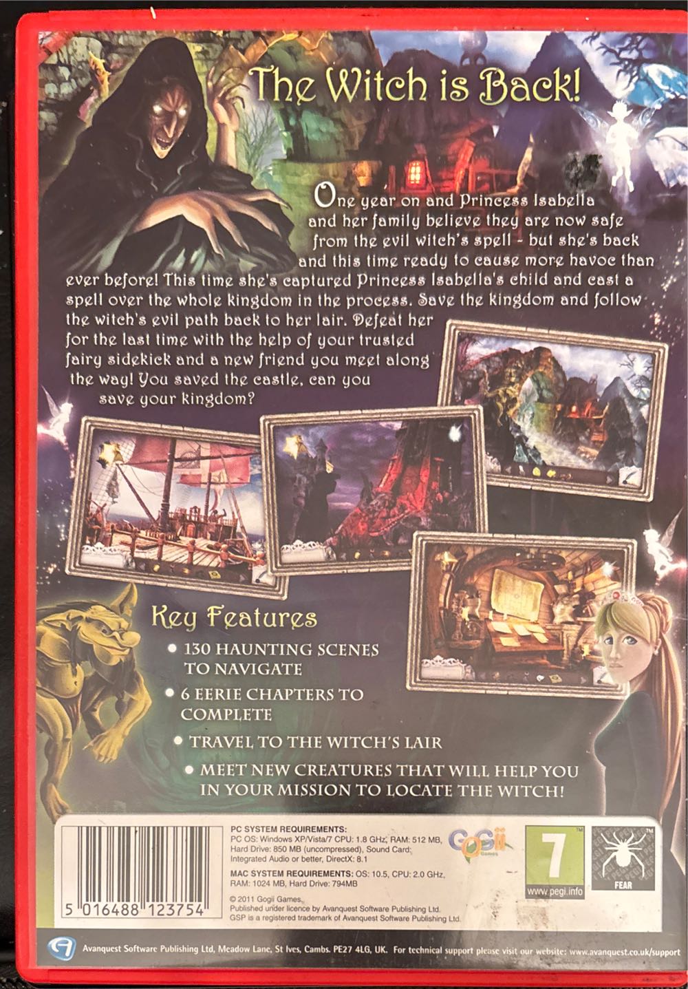 Witch’s Curse 2 - PC (GSP) video game collectible [Barcode 5016488123754] - Main Image 2