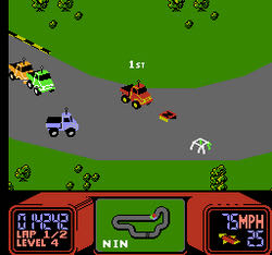 R.C. Pro-Am - Nintendo Entertainment System (NES) (Nintendo - 1) video game collectible [Barcode 8005096630393] - Main Image 4