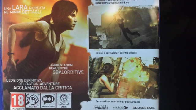 Tomb Raider 01 - Sony PlayStation 4 (PS4) (Square Enix - 1) video game collectible [Barcode 5021290060845] - Main Image 2