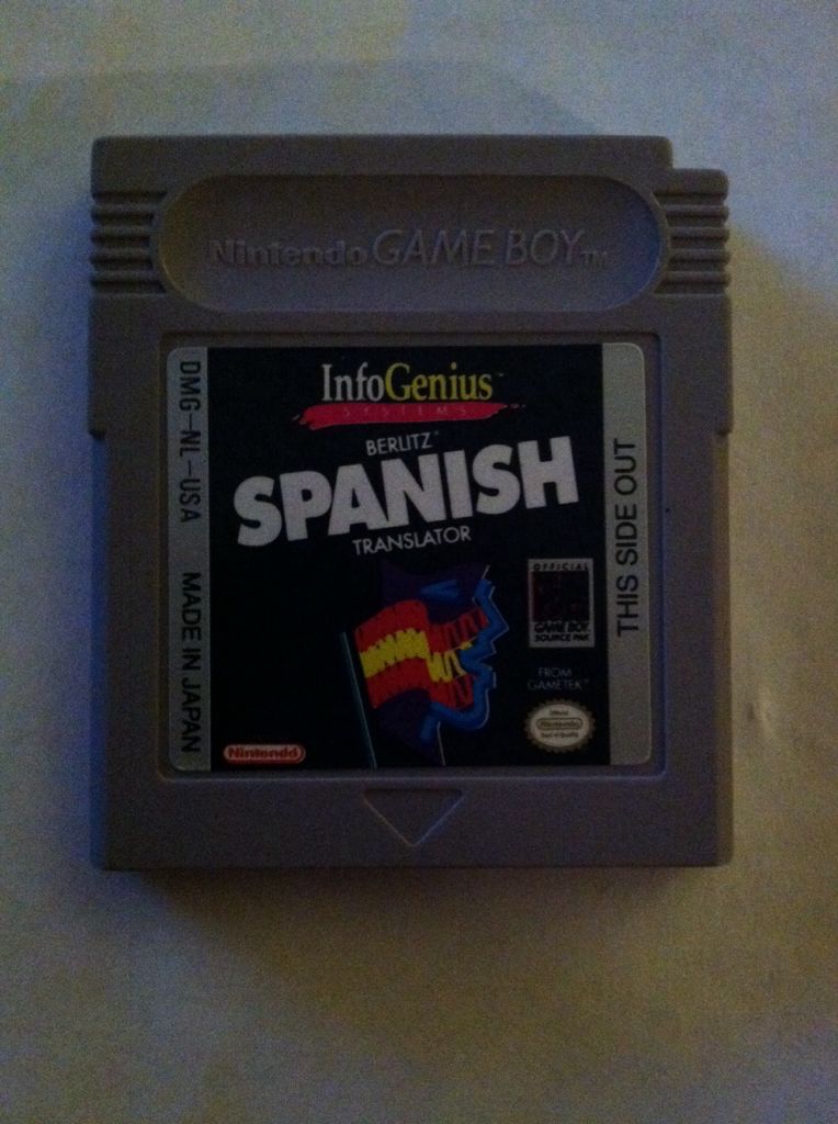 Spanish Translator - Nintendo Game Boy video game collectible - Main Image 1