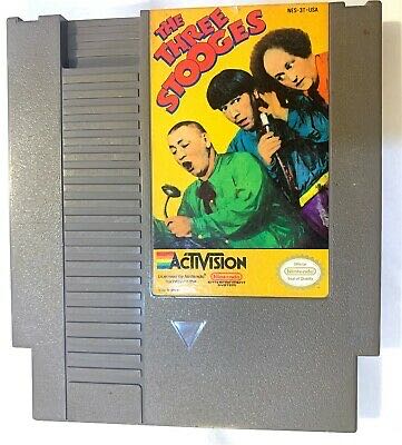 The Three Stooges - Nintendo Entertainment System (NES) (Activision - 2) video game collectible [Barcode 047875700093] - Main Image 3