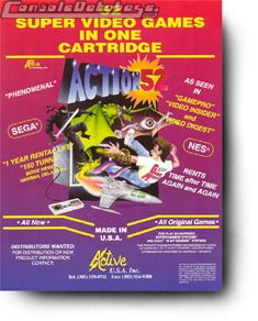 Action 52 In 1 - Sega Genesis (Mega Drive) video game collectible - Main Image 2