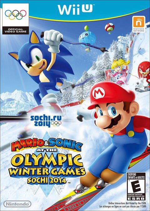 Mario And Sonic Olympic Winter Games Sochi 2014 - Nintendo Wii U (Nintendo - 2) video game collectible - Main Image 1
