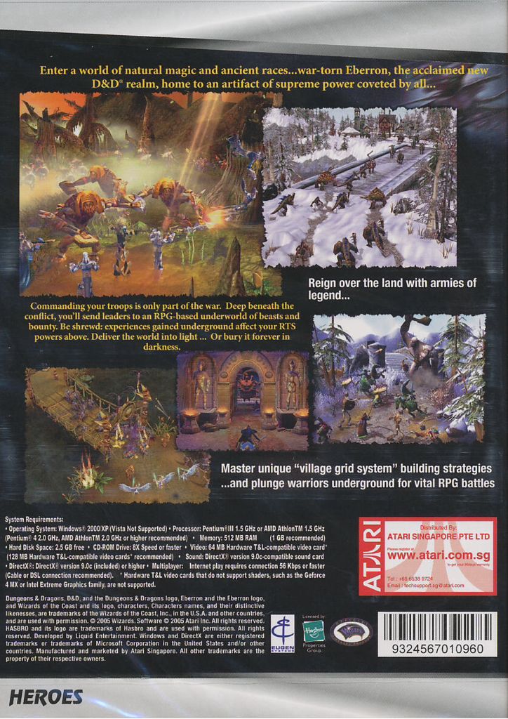 Dungeons & Dragons - Dragonshard - PC (Atari - 1) video game collectible [Barcode 742725255883] - Main Image 2