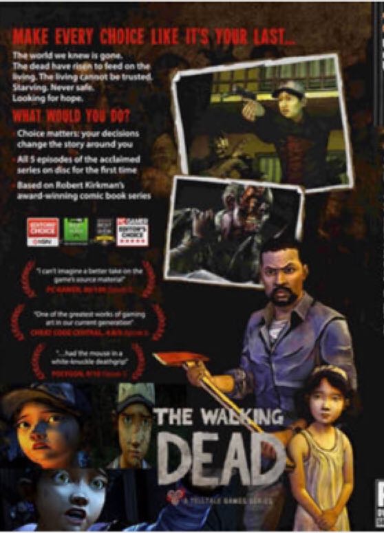 Walking Dead: Season 2, The - Sony PlayStation 3 (PS3) (Tell Tale Games - 1) video game collectible [Barcode 5060146461580] - Main Image 2