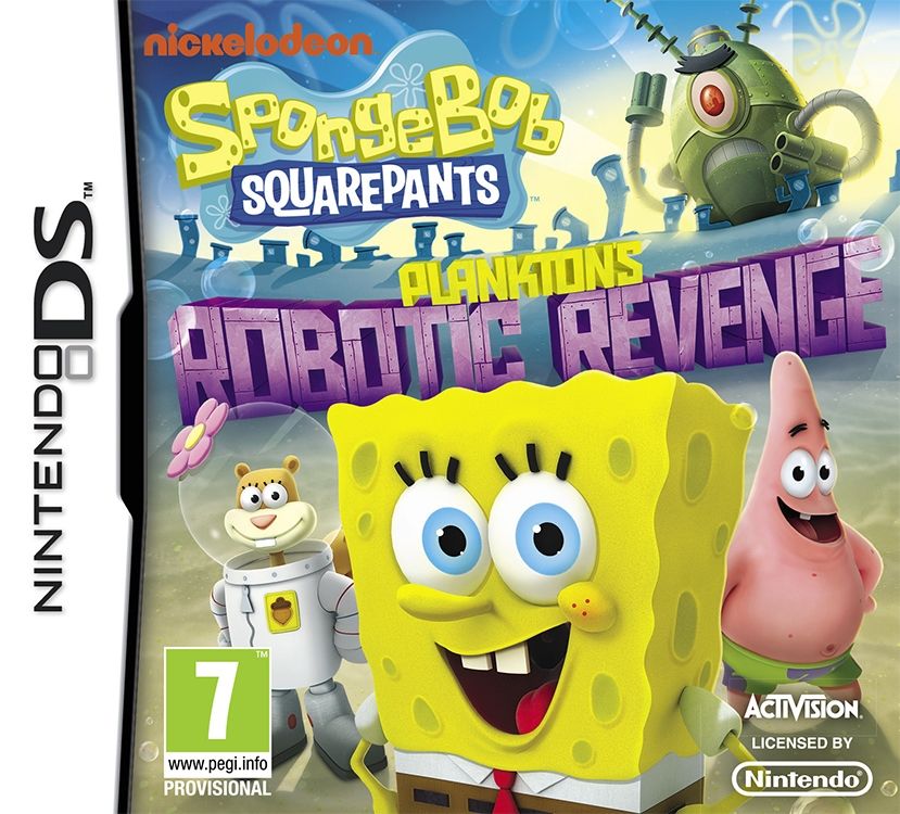 Spongebob Squarepants Planktons Robotic Revenge - Nintendo 3DS video game collectible - Main Image 1