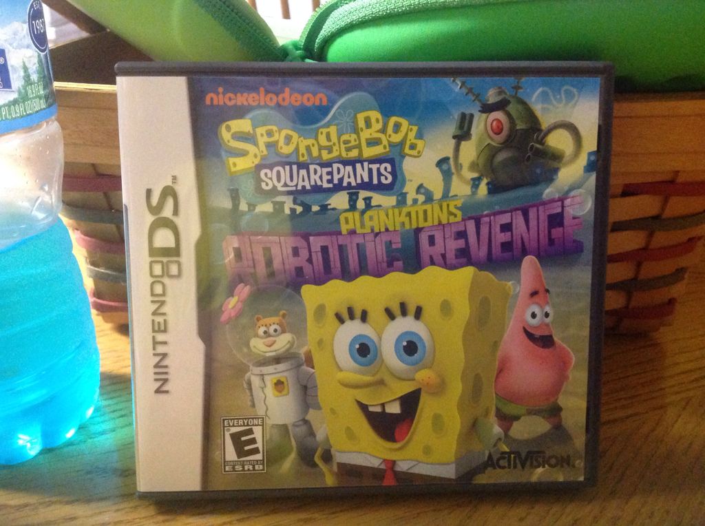 Spongebob Squarepants Planktons Robotic Revenge - Nintendo DS video game collectible - Main Image 1