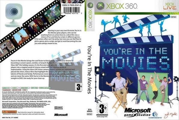 Youre in the Movies - Microsoft Xbox 360 (4) video game collectible [Barcode 882224761673] - Main Image 2