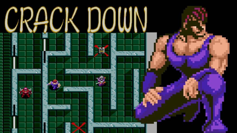 Crack Down - Sega Mega Drive (Sega - 2) video game collectible [Barcode 4974365611118] - Main Image 4