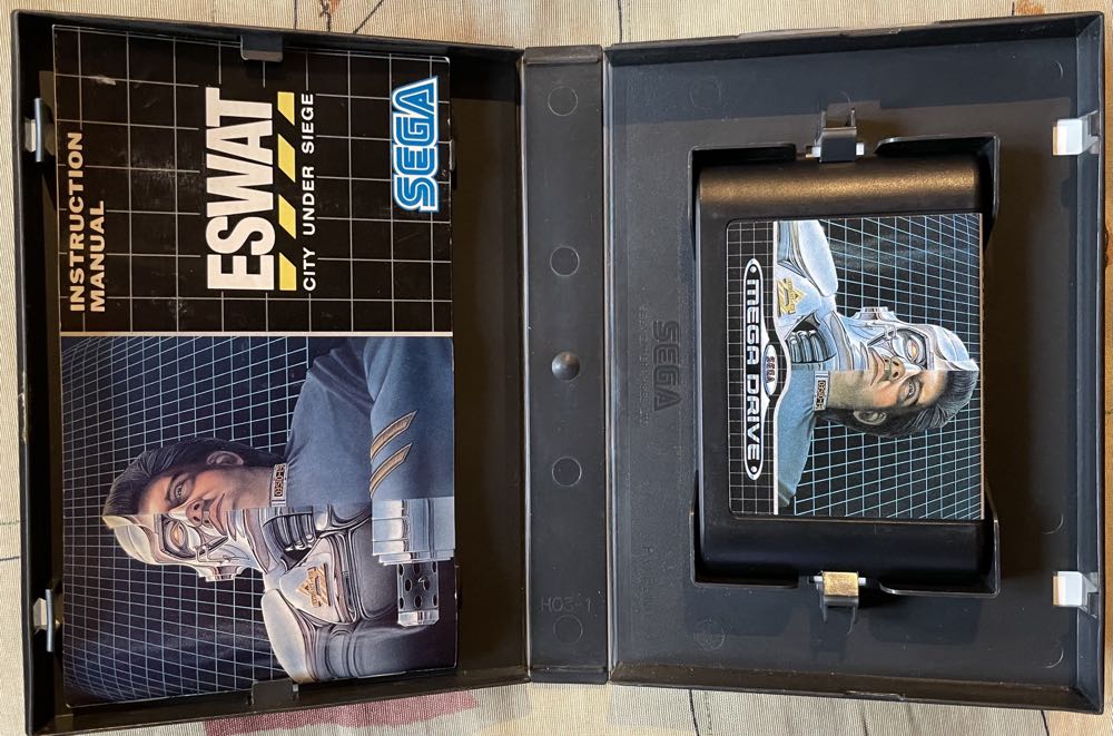 ESWAT City Under Siege - Sega Megadrive (Boite Et Notice - 1) video game collectible - Main Image 3