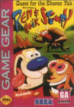 Ren & Stimpy Quest For The Shaven Yak - Sega Game Gear video game collectible - Main Image 1