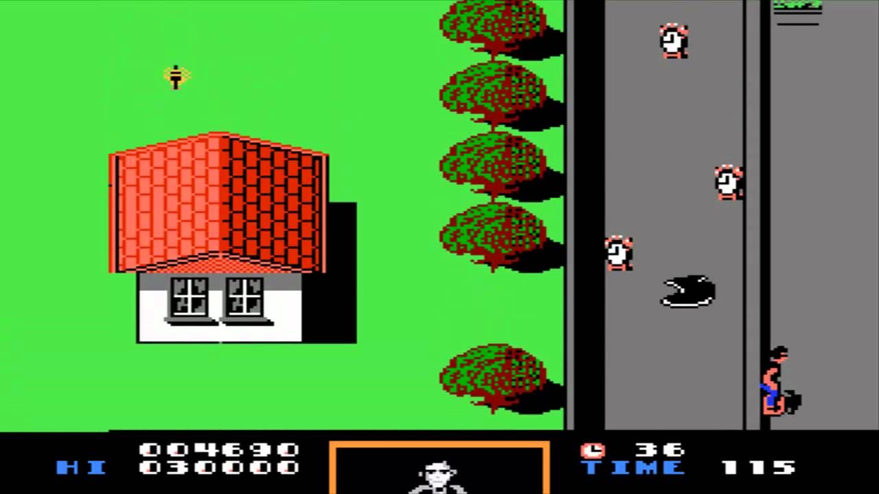 Back to the Future - Nintendo Entertainment System (NES) (LJN - 1) video game collectible [Barcode 023582051673] - Main Image 3