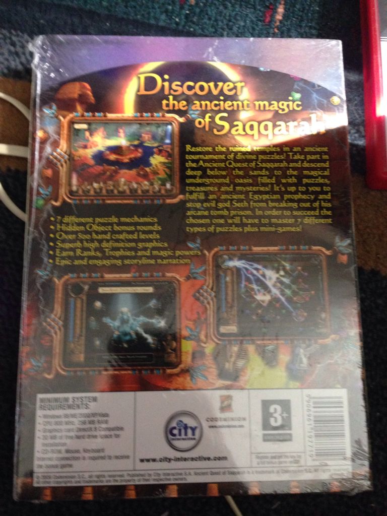 Brain College Ancient Quest of Saqqarah Game PC - PC video game collectible [Barcode 5906961197719] - Main Image 2
