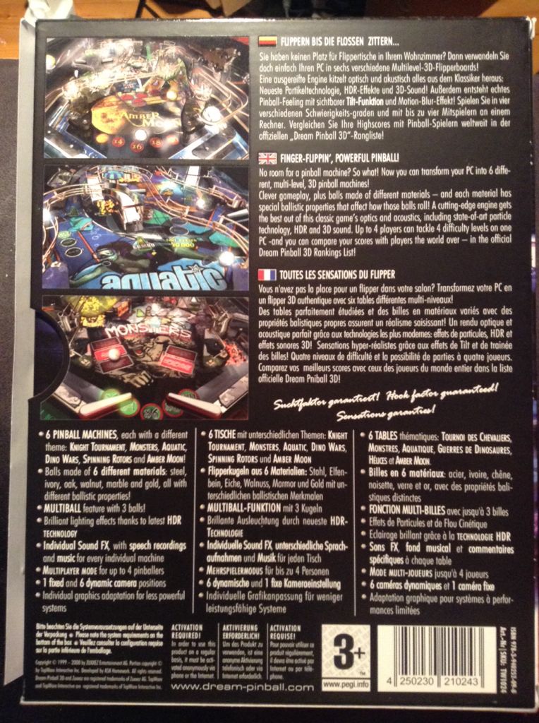 Dream Pinball- Premium Edition - PC video game collectible [Barcode 4250230210243] - Main Image 2