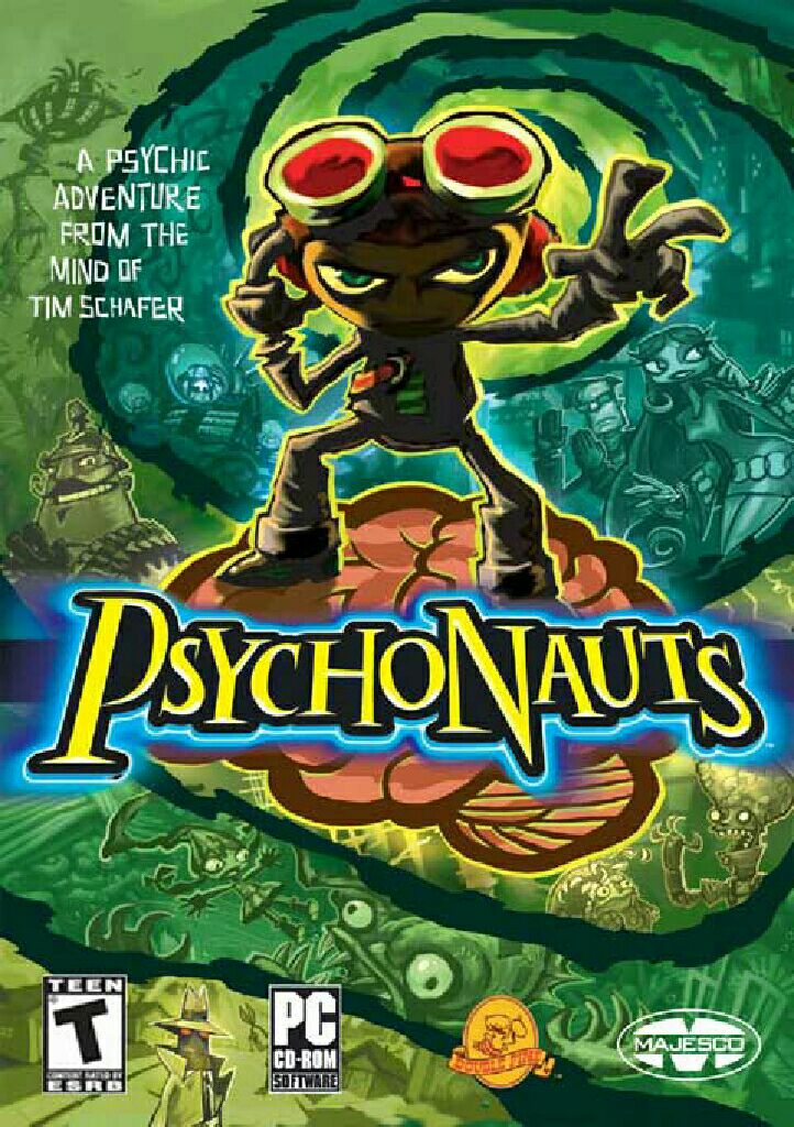 PSYCHONAUTS - Microsoft Xbox video game collectible - Main Image 1