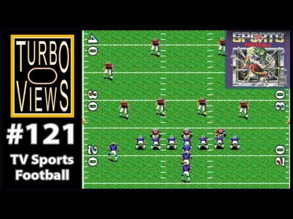 Sports TV Football - NEC TurboGrafx-16 (Cinemaware - 2) video game collectible - Main Image 2