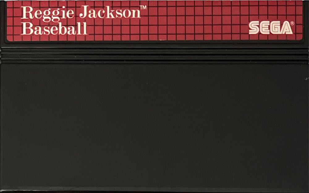 Reggie Jackson Baseball - Sega Master System (Tonka Corp. - 1-2) video game collectible [Barcode 010086070194] - Main Image 3