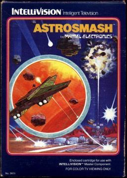 Astrosmash - Intellivision (Intellivision Productions) video game collectible - Main Image 1