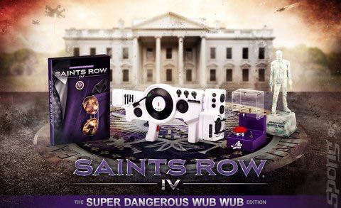 Saints Row 4 Presidential Package - Microsoft Xbox 360 (Deep Silver - 1-2) video game collectible [Barcode 816819011119] - Main Image 2