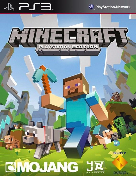 Minecraft Playstation 3 Edition - Sony PlayStation 3 (PS3) (Mojang - 4) video game collectible - Main Image 2