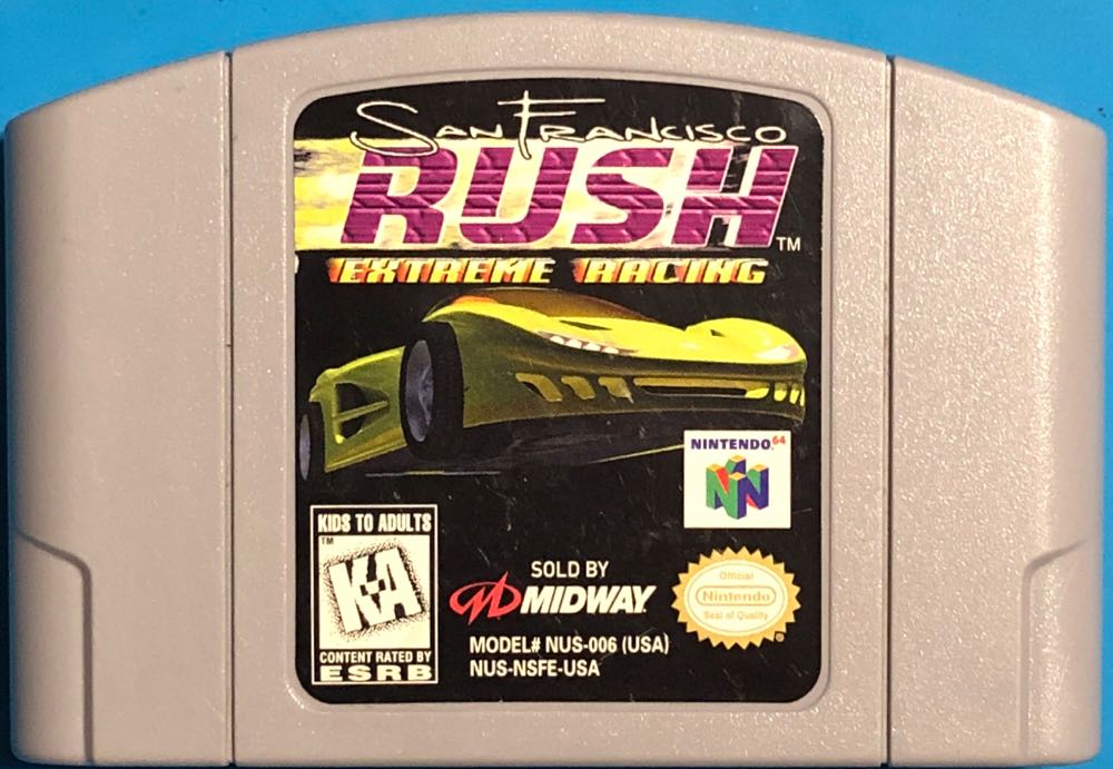 San Francisco Rush - Nintendo 64 (N64) (Midway) video game collectible - Main Image 3