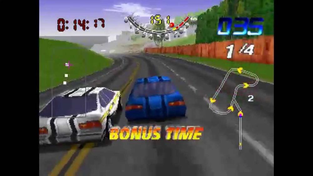 SF Rush Extreme Racing - Sony PlayStation (Midway Games - 2) video game collectible - Main Image 3