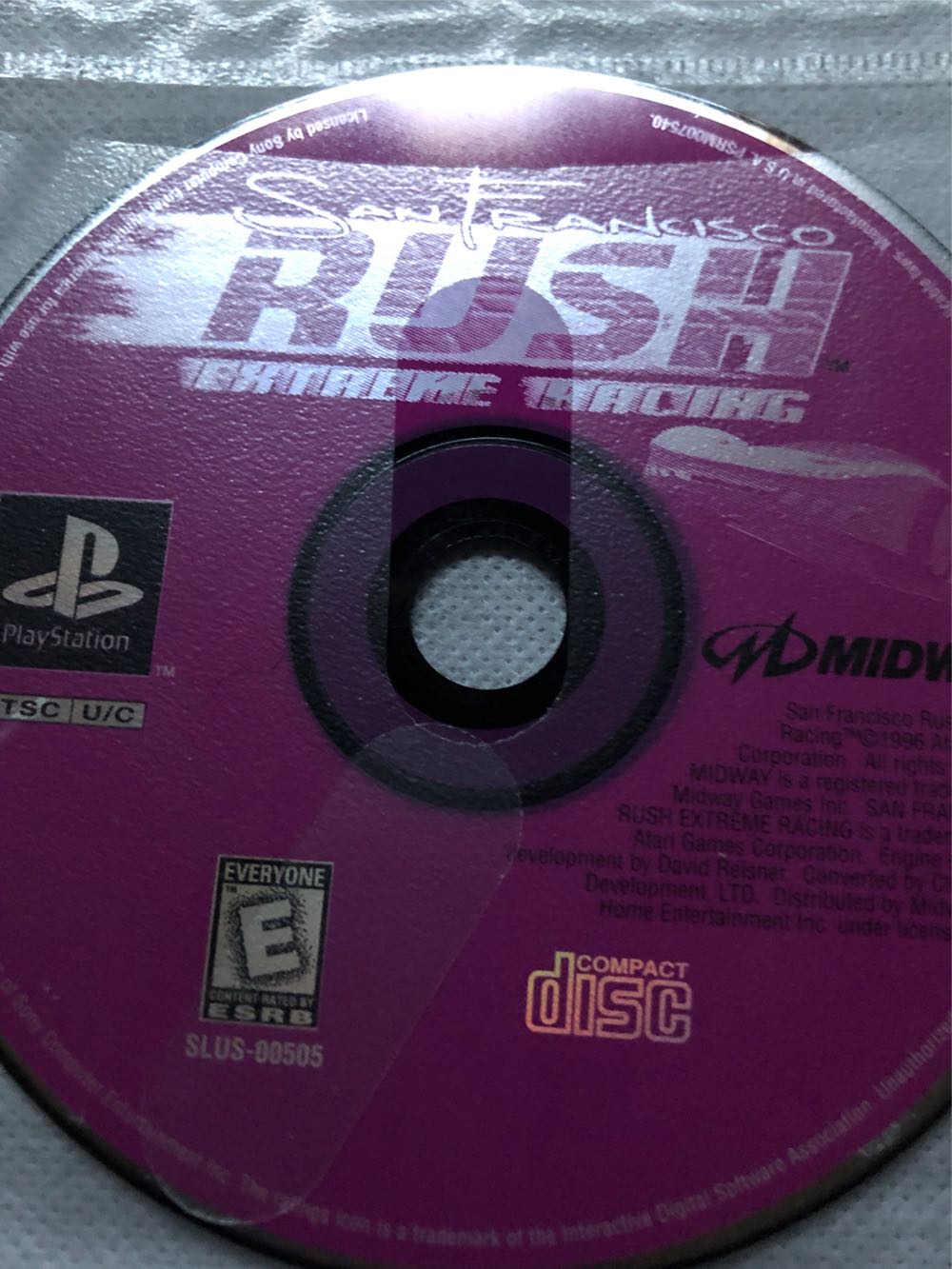 SF Rush Extreme Racing - Sony PlayStation (Midway Games - 2) video game collectible - Main Image 4