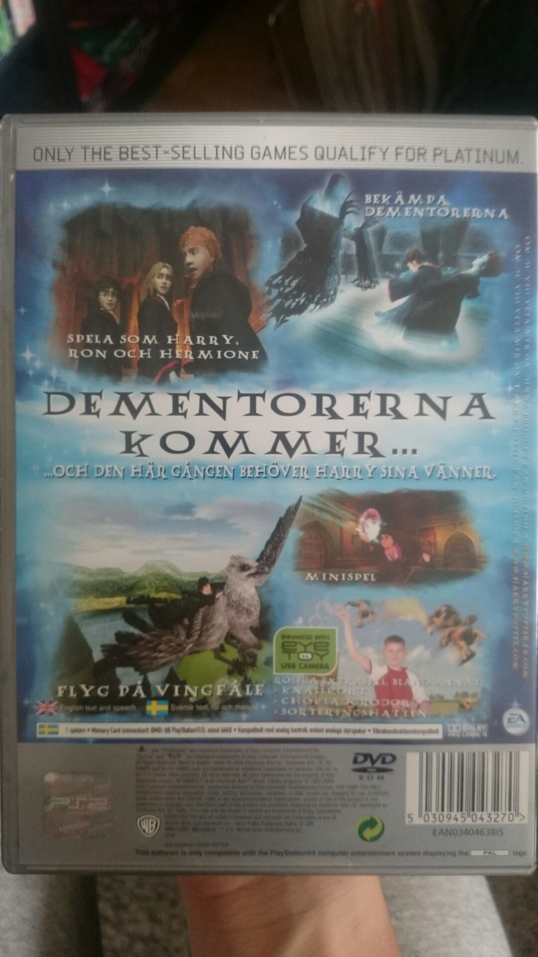 Harry Potter Och Fången Från Azkaban - Sony PlayStation 2 (PS2) video game collectible - Main Image 2