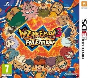 Inazuma Eleven 3 : Feu Explosif - Nintendo 3DS video game collectible - Main Image 1