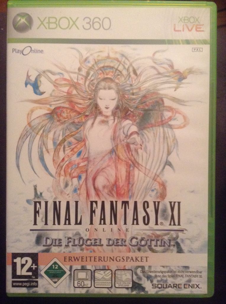 Final Fantasy XI - Die Flügel der Göttin - Microsoft Xbox 360 video game collectible - Main Image 1