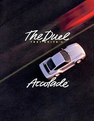 Test Drive II - The Duel - PC (Accolade - 1) video game collectible [Barcode 015605690228] - Main Image 1