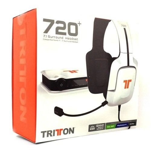 Tritton 720+ 7.1 Surroundsound Headset - Sony PlayStation 3 (PS3) (Mad Catz) video game collectible [Barcode 728658033668] - Main Image 1