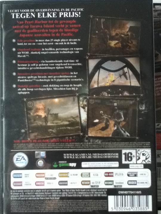 Medal Of Honor Pacific Assault - Valve Steam (EA Games - 1) video game collectible [Barcode 5030946035885] - Main Image 2