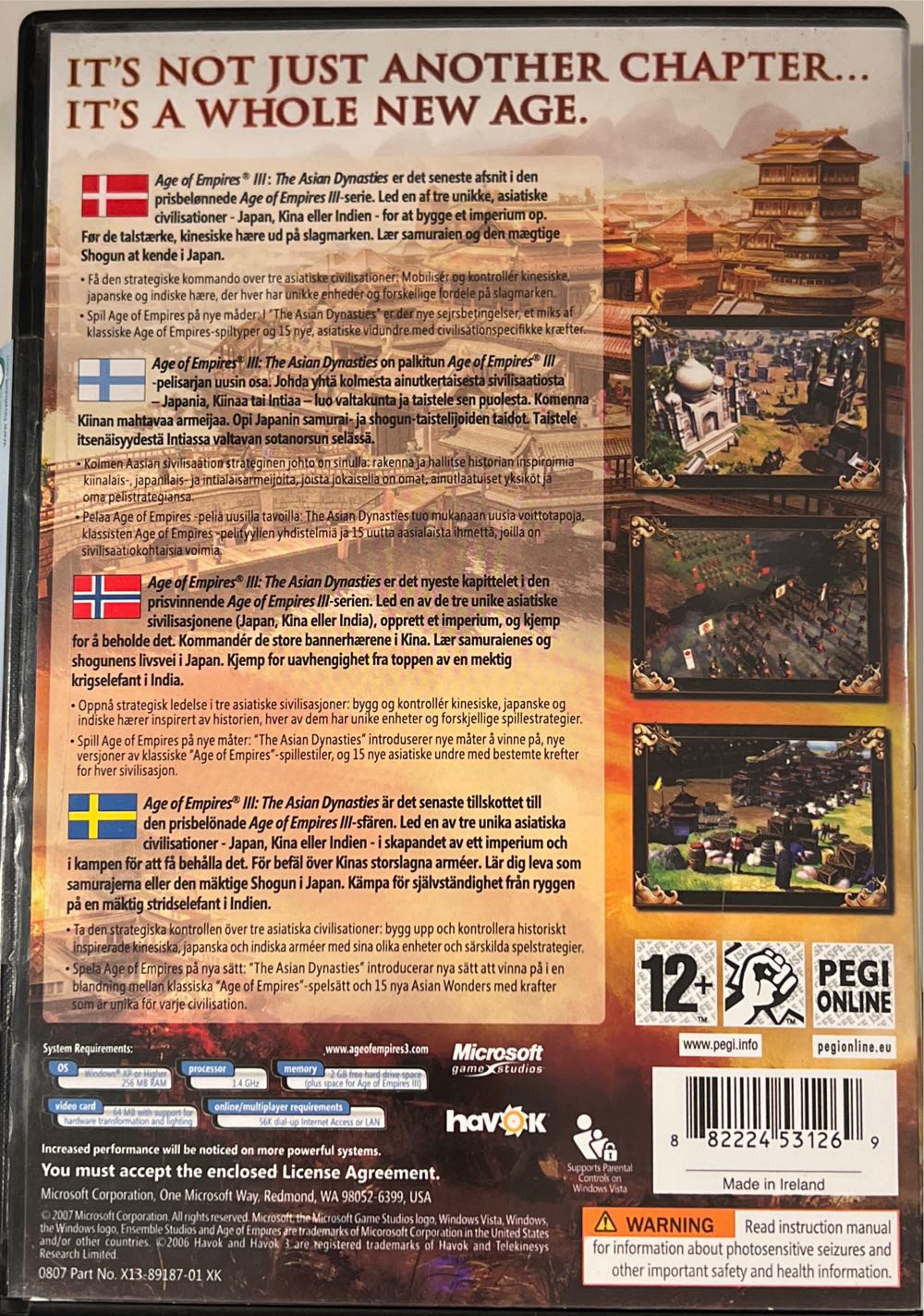 Age Of Empires III: The Asian Dynasties - PC (Microsoft) video game collectible - Main Image 2