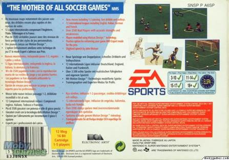 FIFA Soccer 96 - Nintendo Super Nintendo Entertainment System (SNES) (Ea Sports - 1-5) video game collectible [Barcode 5015839338885] - Main Image 2
