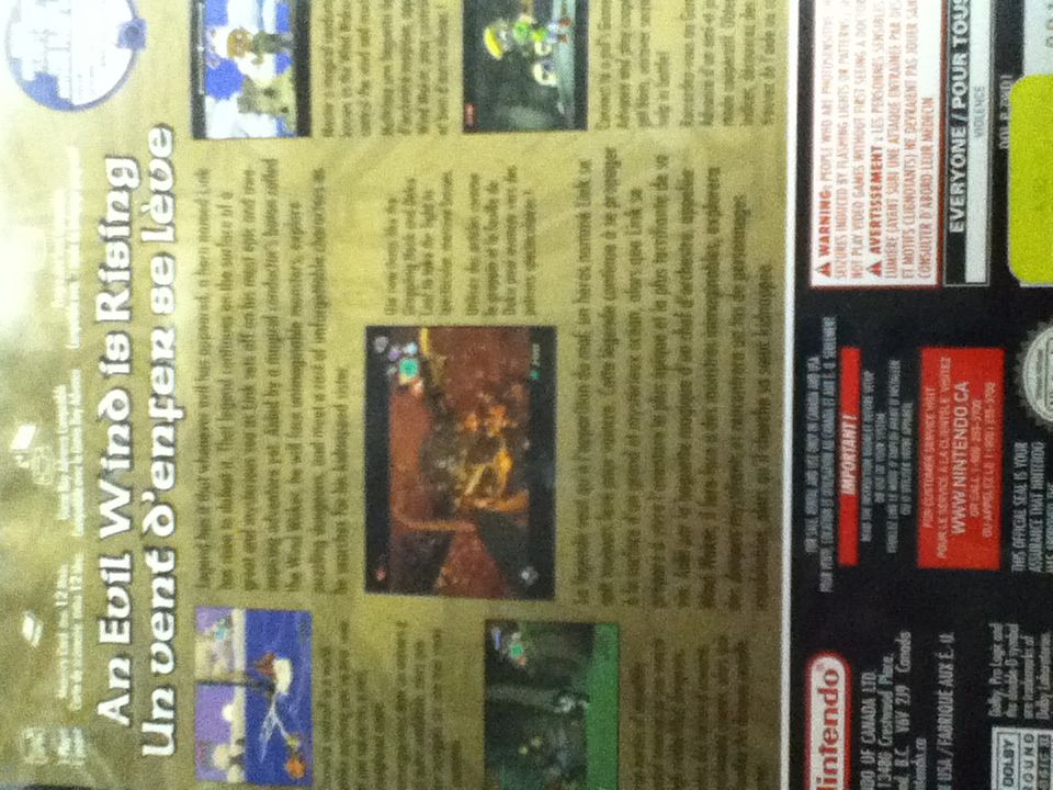 The Legend of Zelda: The Wind Waker And Ocarina Of Time - Nintendo GameCube video game collectible [Barcode 045496961152] - Main Image 2