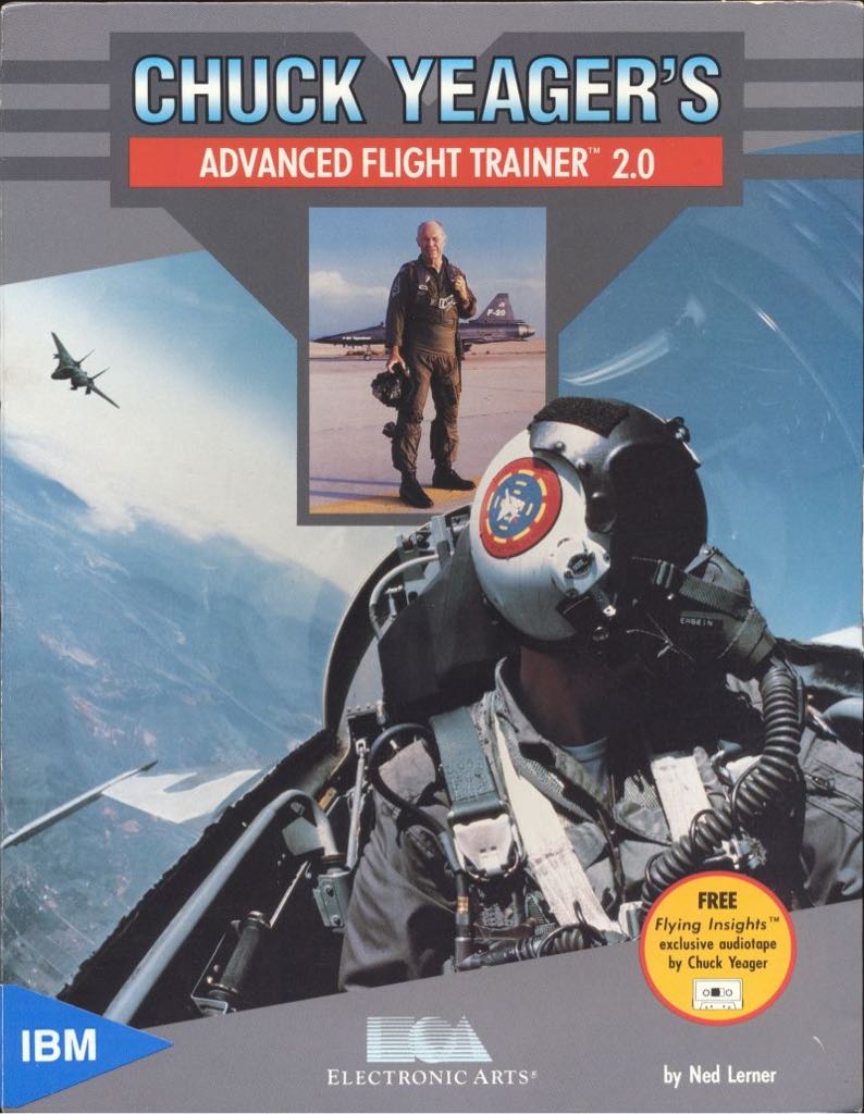Chuck Yeager’s Advanced Flight Trainer 2.0 - PC (Electronic Arts, Inc. - 1) video game collectible [Barcode 014633046151] - Main Image 1