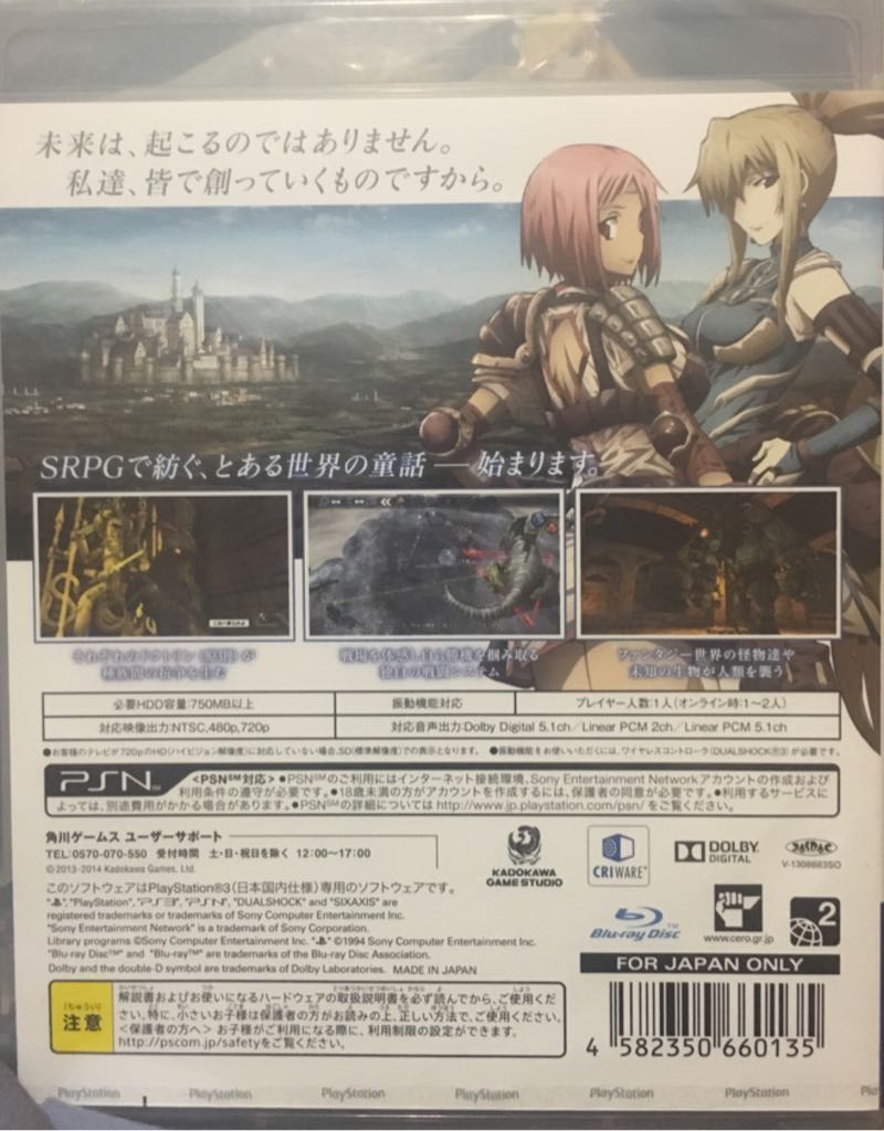 Natural Doctrine - Sony PlayStation 3 (PS3) (1-2) video game collectible [Barcode 4582350660135] - Main Image 2