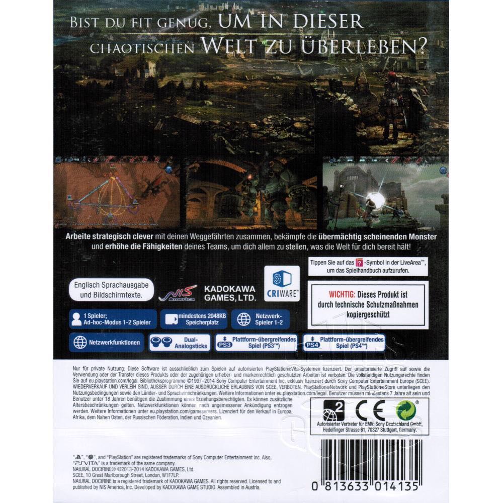 Natural Doctrine - Sony PlayStation Vita (PS Vita) (Nis Amerrica - 1, 1/2 AH/Net) video game collectible [Barcode 813633014142] - Main Image 2