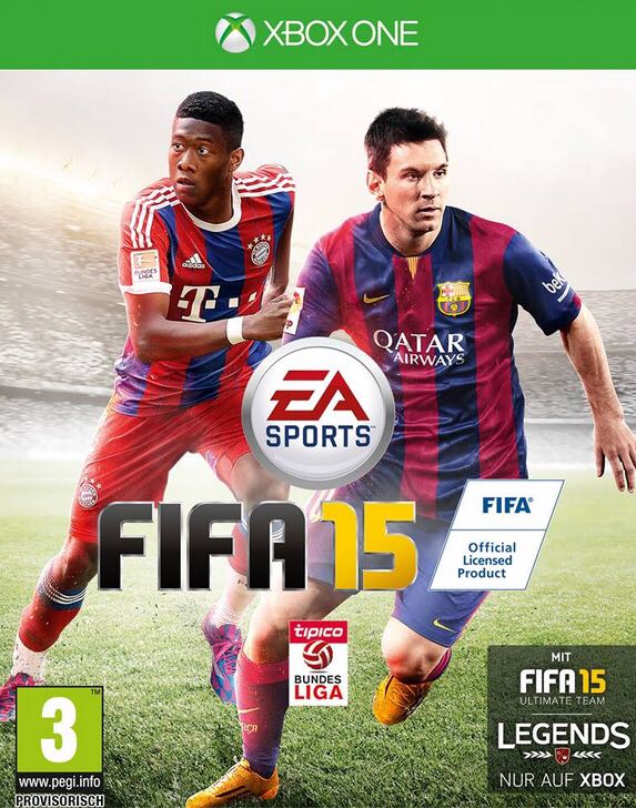 FIFA 15 - Microsoft Xbox One (Ea Sports - 2) video game collectible [Barcode 014633367799] - Main Image 1