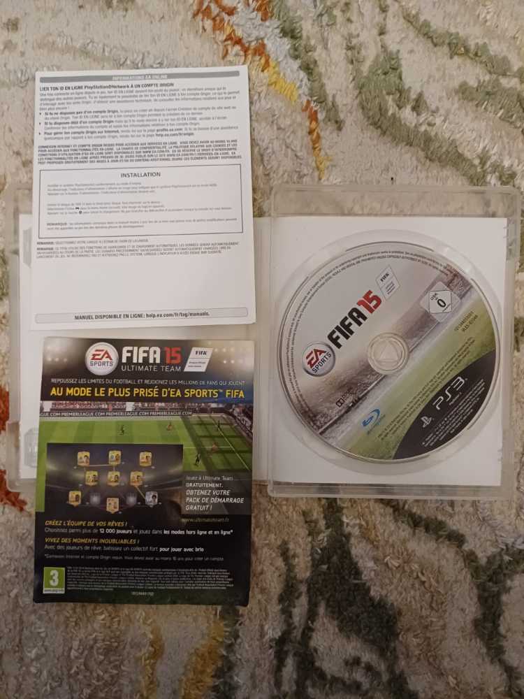 FIFA 15 - Sony PlayStation 3 (PS3) (Ea Sports - 1-2) video game collectible [Barcode 5035228112360] - Main Image 3