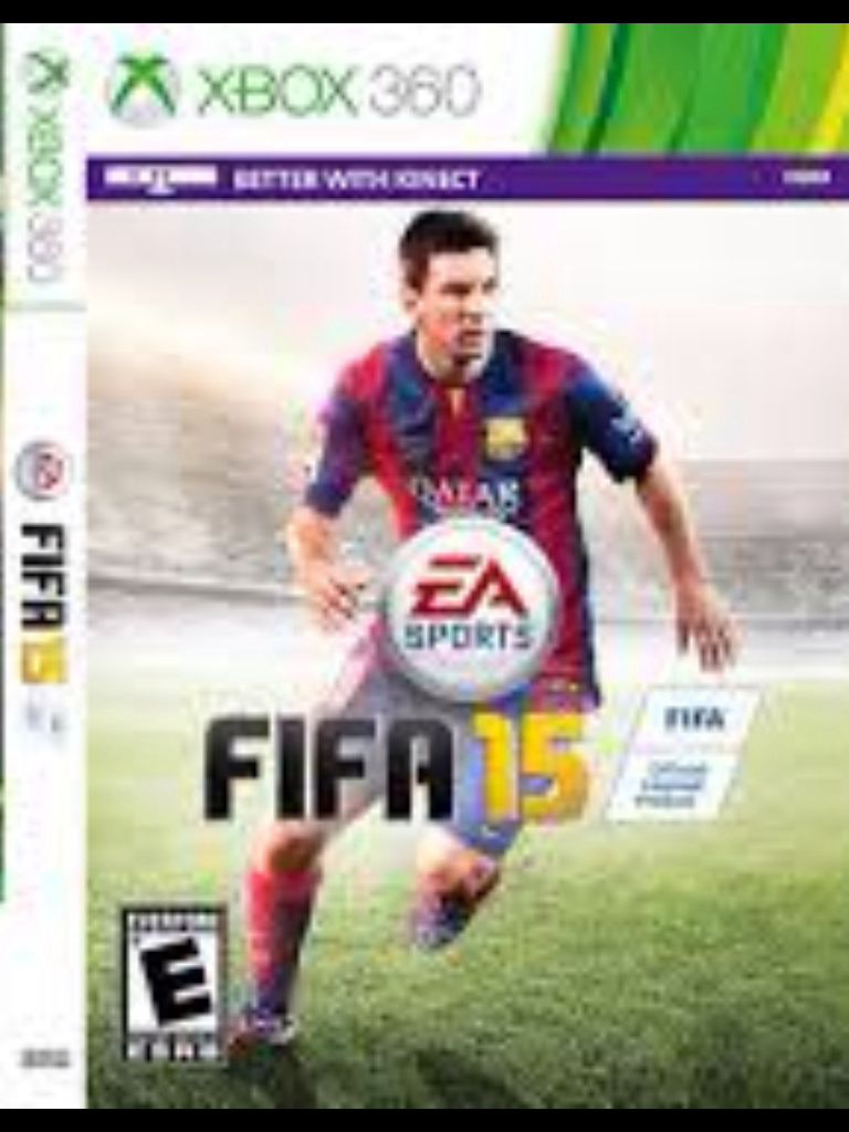 FIFA 15 - Microsoft Xbox 360 ((EA) Electronic Arts - 1-4) video game collectible - Main Image 1