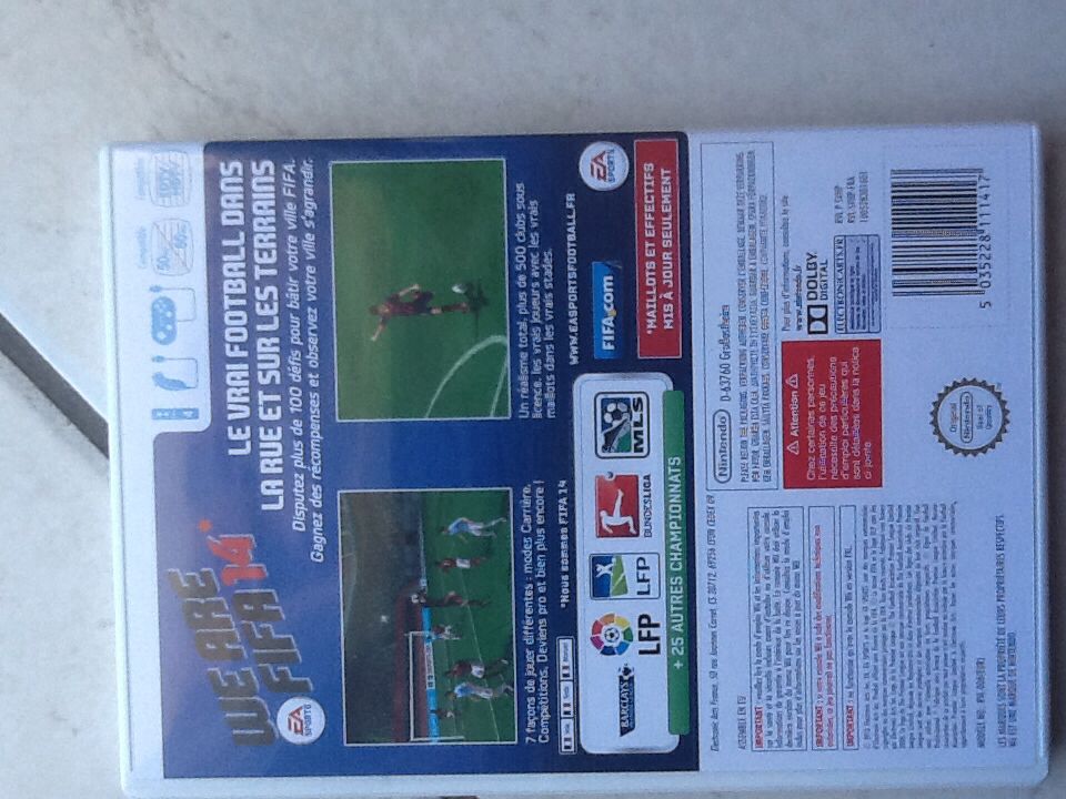 Fifa 14 Wii - Nintendo Wii video game collectible - Main Image 2