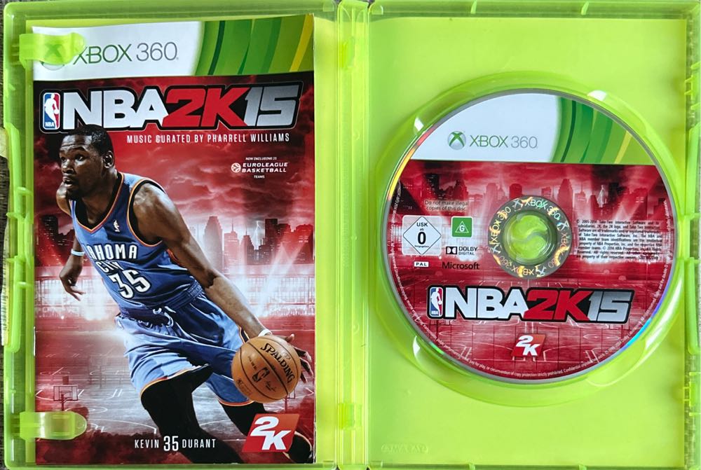 NBA 2K15 - Microsoft Xbox 360 (2K Sports - 2) video game collectible [Barcode 5026555263368] - Main Image 3