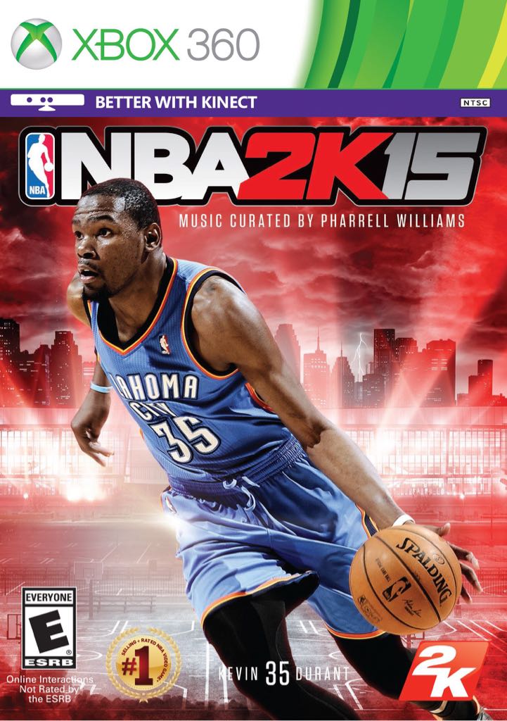 NBA 2K15 - Microsoft Xbox 360 (2K - 1-4) video game collectible - Main Image 1