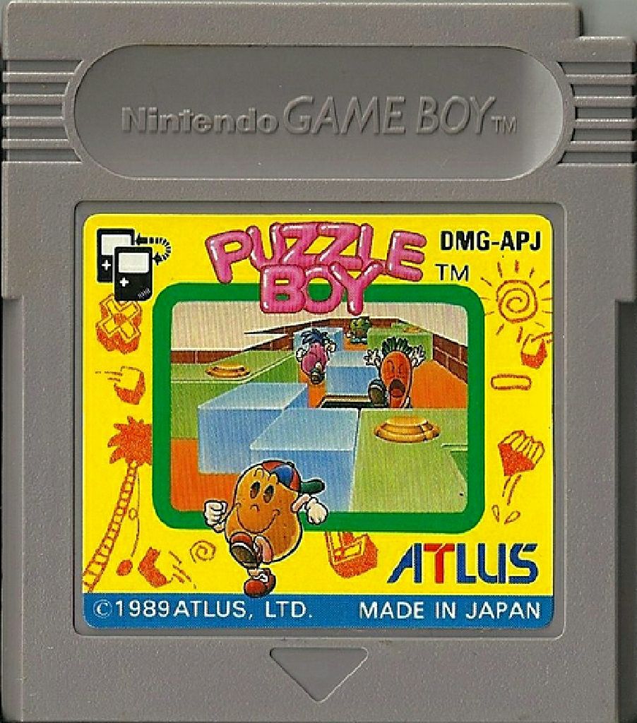Puzzle Boy - Nintendo Game Boy (Atlus Co.) video game collectible - Main Image 2